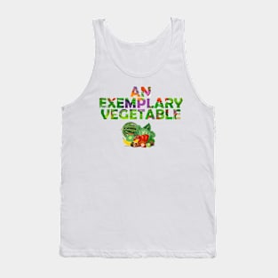 An exemplary vegetable Tank Top